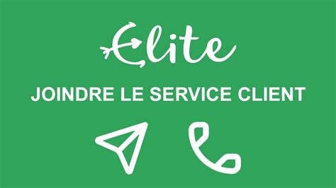 service client elite rencontre|Service Client ELITE RENCONTRES